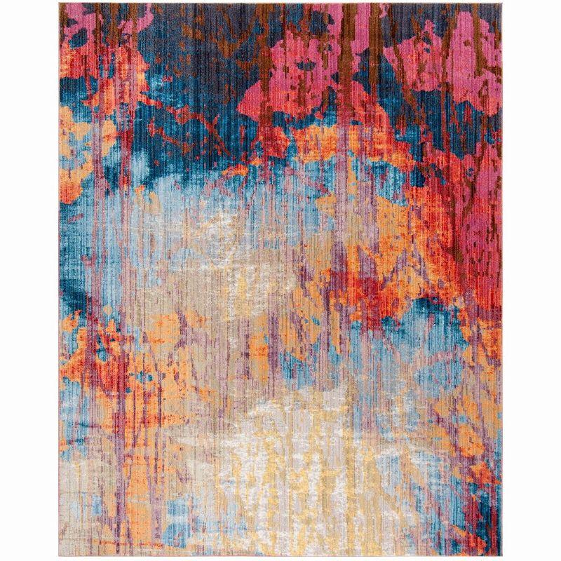 Bristol 8' x 10' Multicolor Polyester Area Rug