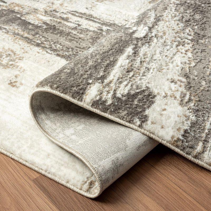 Luxe Weavers Distressed Abstract Area Rug