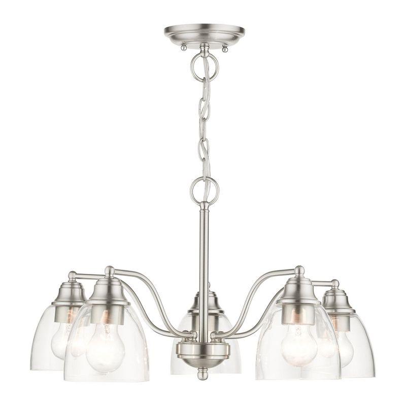 Livex Lighting Montgomery 5 - Light Chandelier in  Brushed Nickel