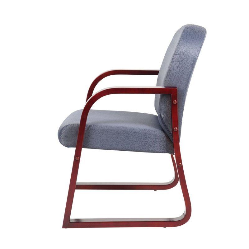 Mahogany Reception Chair - Boss Office Products