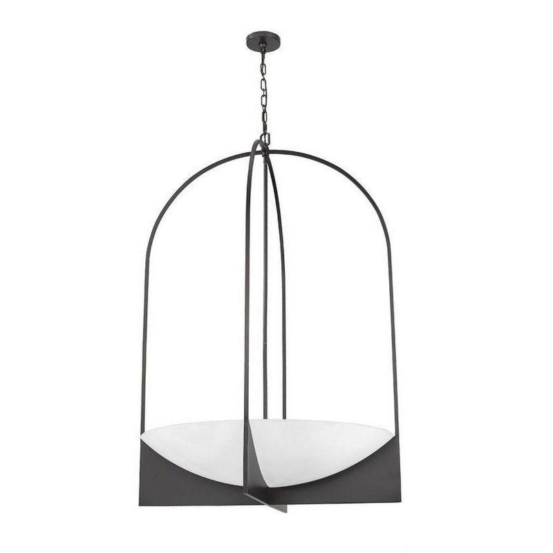 Z-Lite Devon 8 - Light Chandelier in  Matte Black