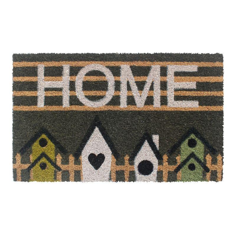 RugSmith Multi Machine Tufted Home Birdhouse Doormat