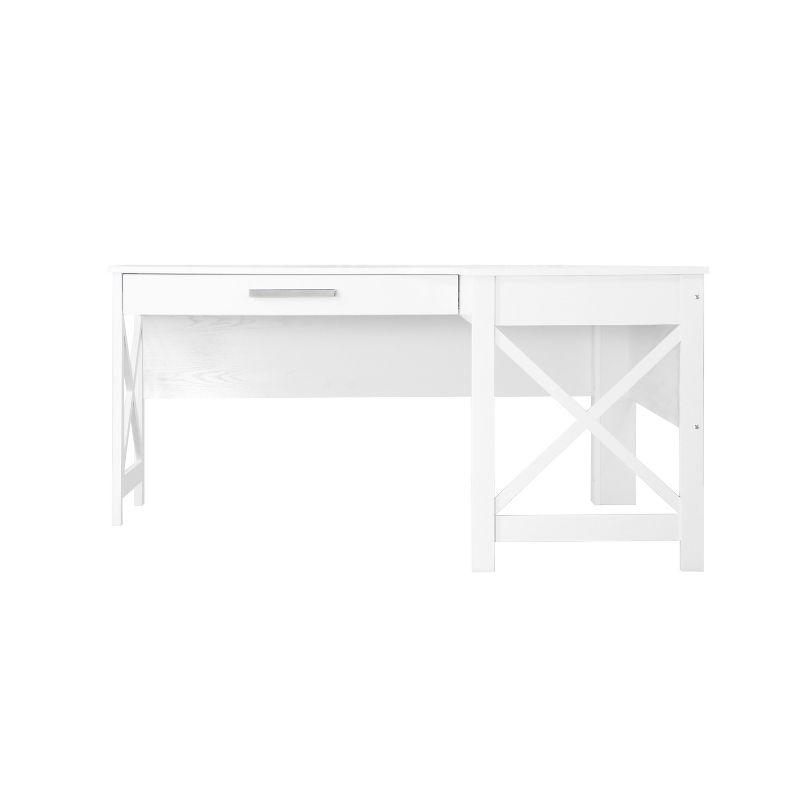 Saint Birch Alaska L-Desk with Drawer