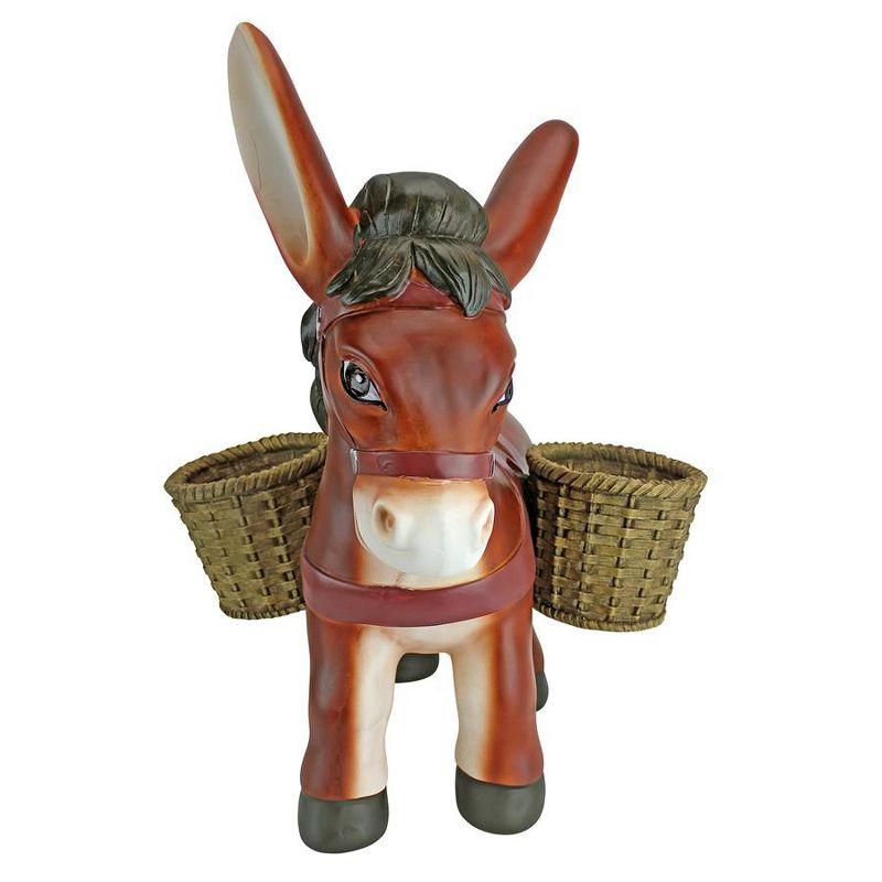 Pancho the Burro Donkey Statue Planter