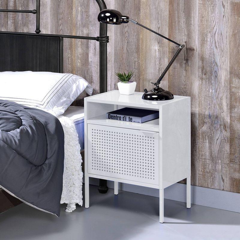 Zander Metal Nightstand