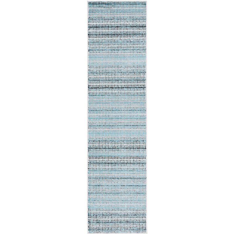 Skyler SKY196 Power Loomed Indoor Runner Rug - Blue/Grey - 2'x12' - Safavieh