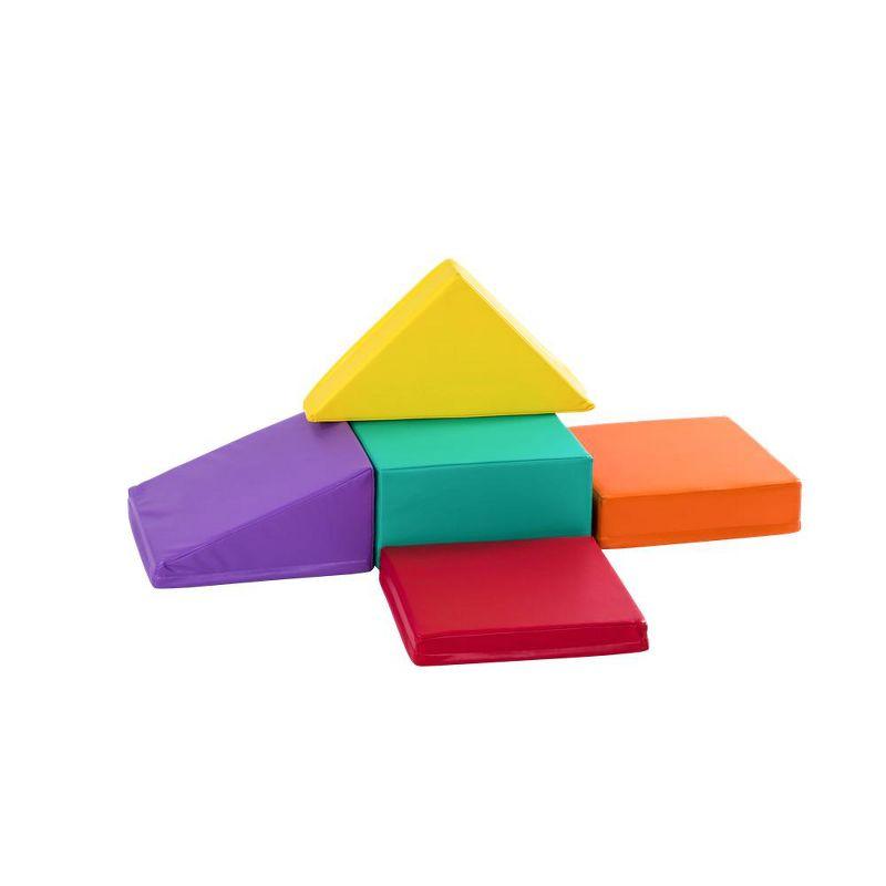 New Bounce 5 Pc Corner Soft Play Area Set