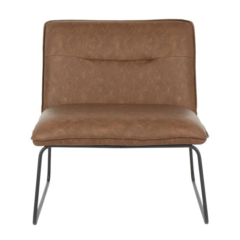 Eaton Faux Leather Accent Chair