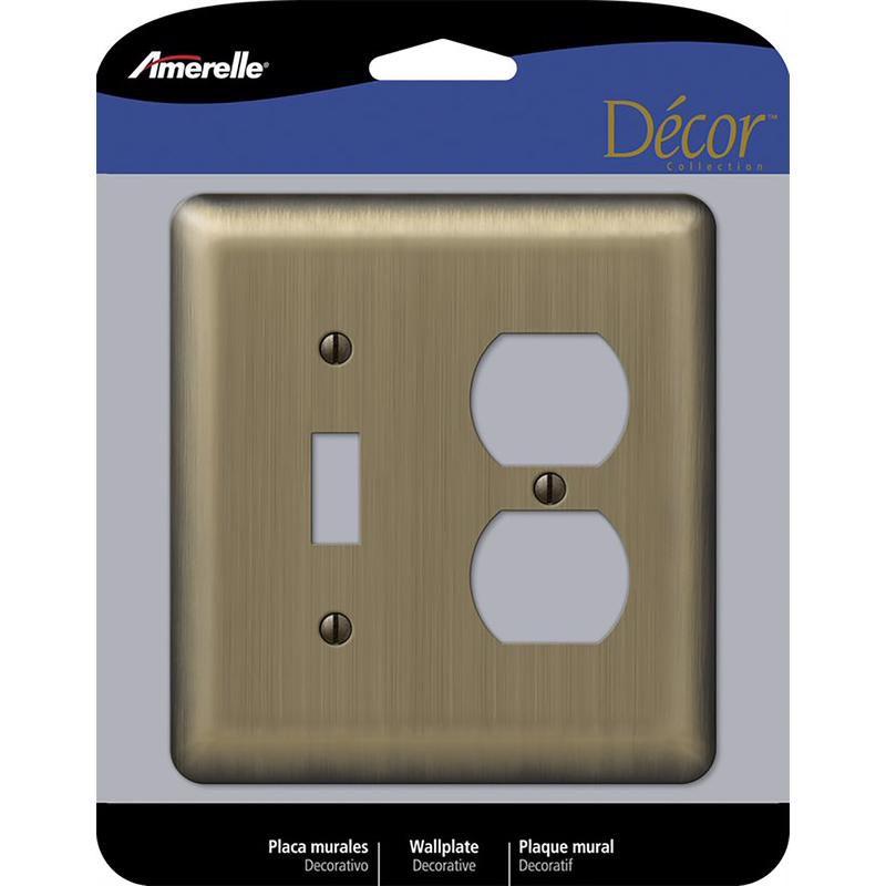 Devon No Subject 2 - Gang Jumbo Combination Wall Plate