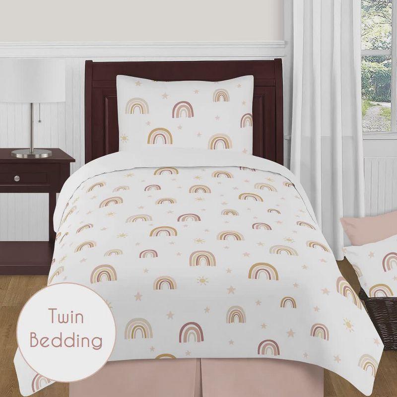 Sweet Jojo Designs Boho Rainbow Fitted Crib Sheet