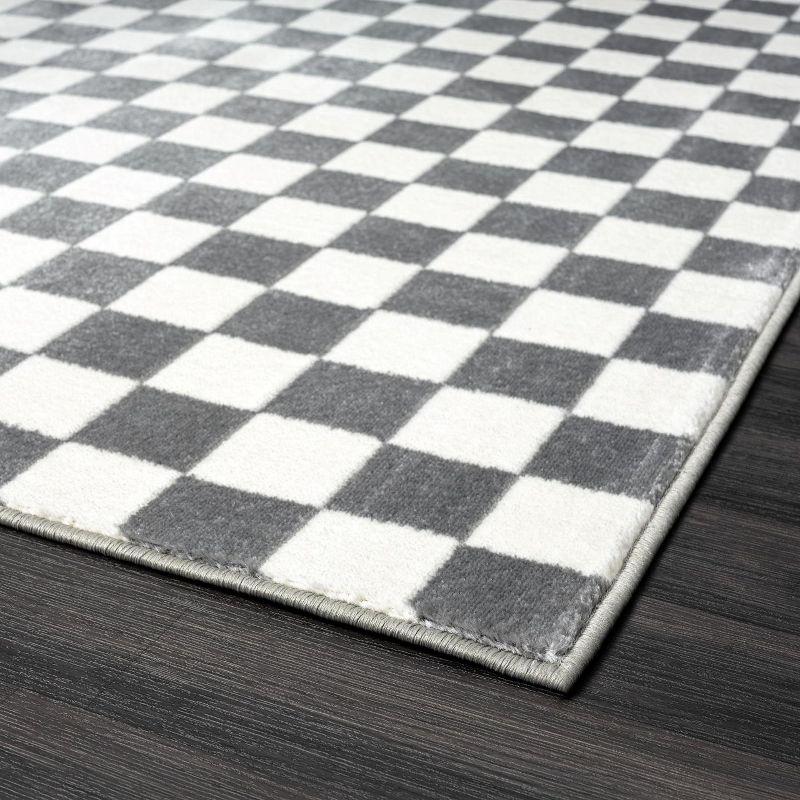 Luxe Weavers Geometric Checkered Area Rug