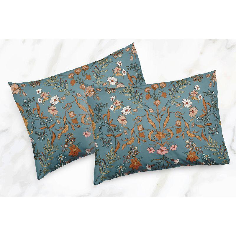 Twill Floral Duvet Cover Set