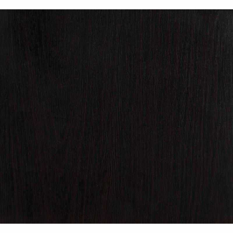 Cabot 60W L Shaped Computer Desk with Hutch Espresso Oak - Bush Furniture: Executive Workstation, Storage Hutch, File Drawer