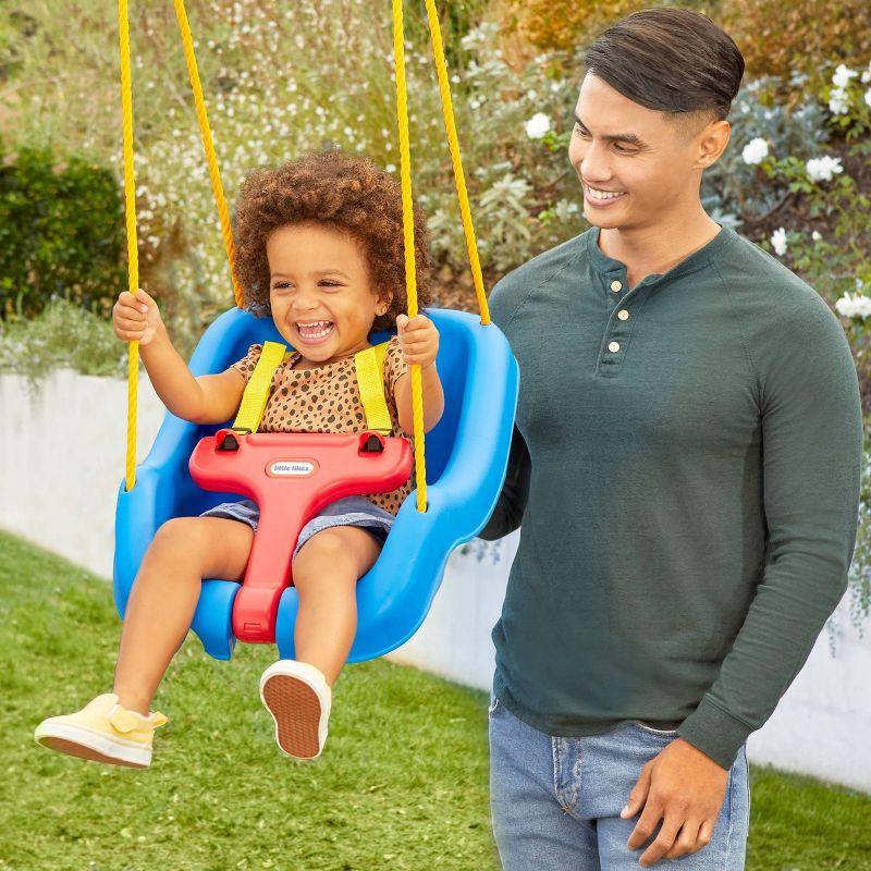 Little Tikes 2-in-1 Snug 'n Secure Swing - Blue