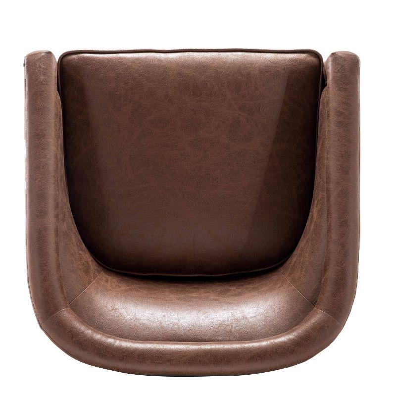 Classic Swivel Barrel Chair - WOVENBYRD