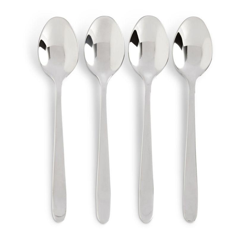 Fino 18/10 Stainless Steel Demitasse Spoon Set, 4 Pieces