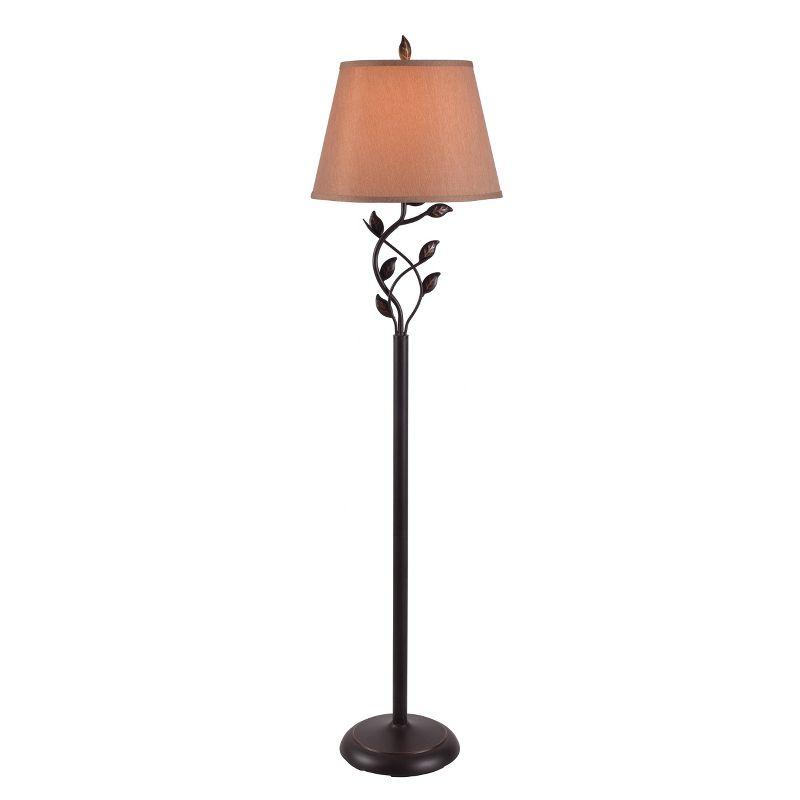 Ashlen Floor Lamp Oil Rubbed Bronze - Kenroy Home: Organic Design, 3-Way Lighting, UL Listed