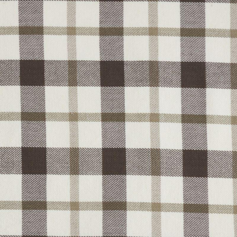 Gray and White Cotton Buffalo Plaid Table Runner