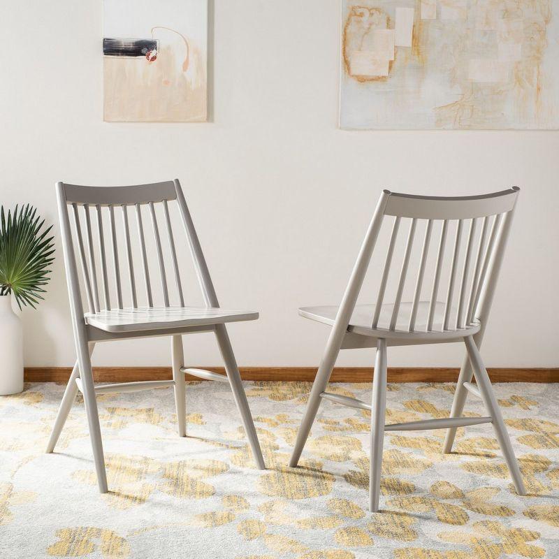 Wren 19"H Spindle Dining Chair (Set of 2)  - Safavieh