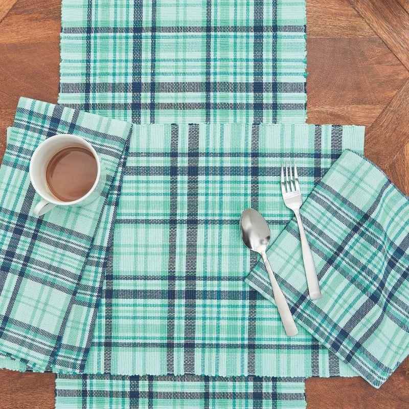 C&F Home McKinley Plaid Thanksgiving Placemat Set of 6