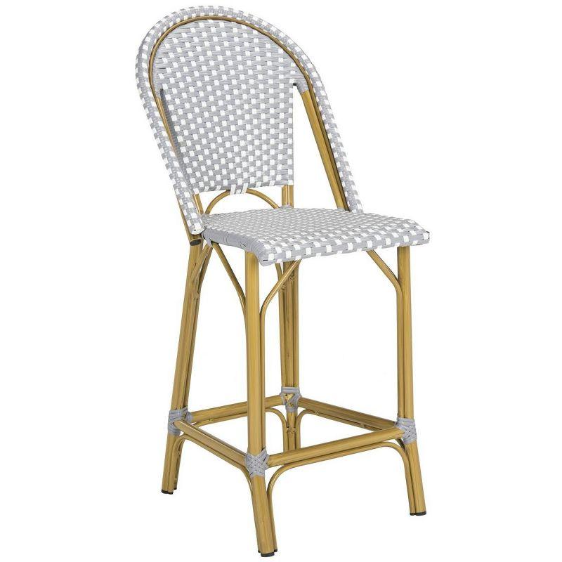 Gresley Indoor Outdoor  French Bistro Counter Stool  - Safavieh