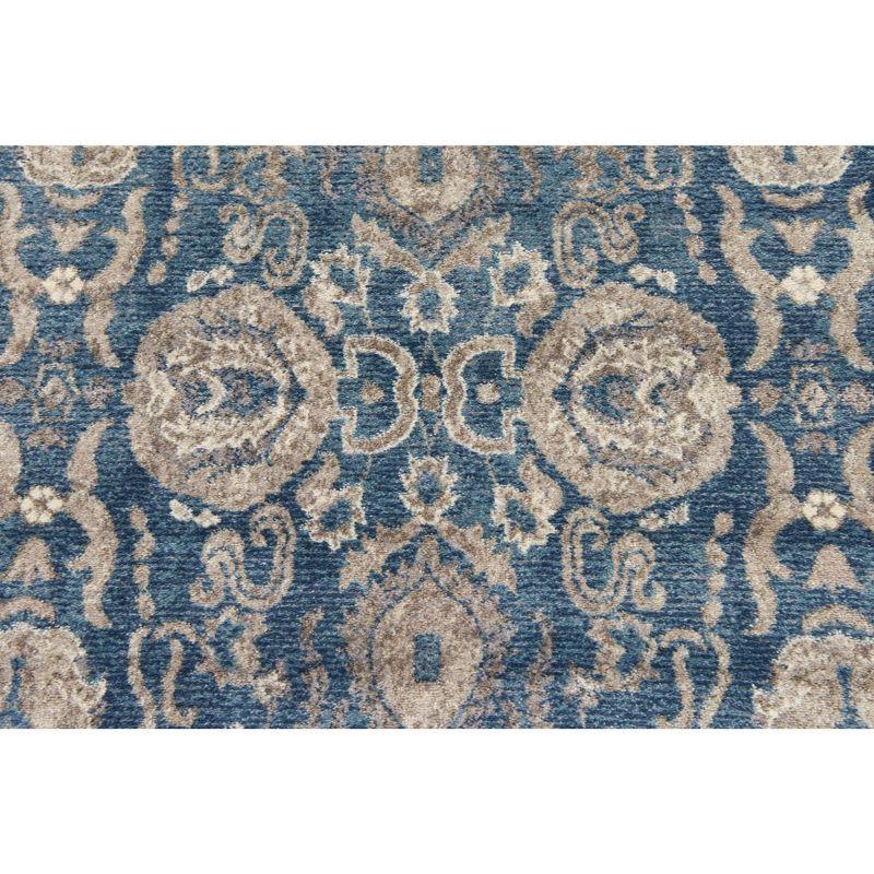 RugPal Linz Oriental Blue Area Rug