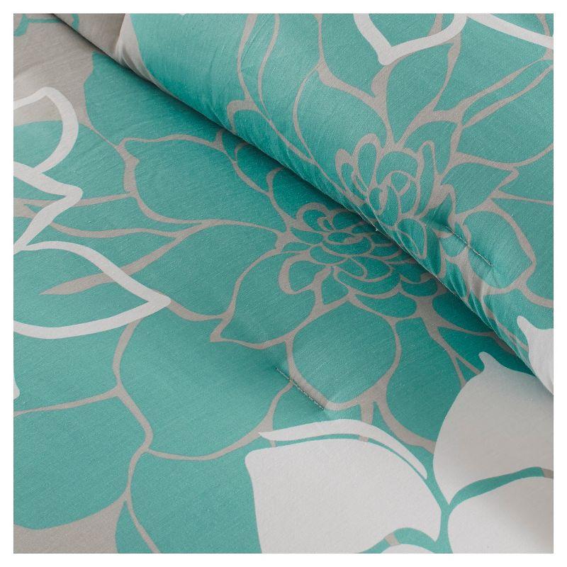 Madison Park Lola 7 Piece Floral Cotton Comforter Set