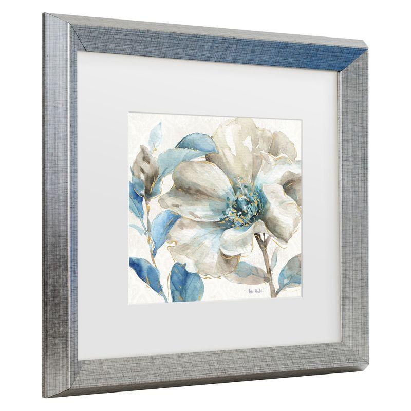 Trademark Fine Art -Lisa Audit 'Indigold IV' Matted Framed Art