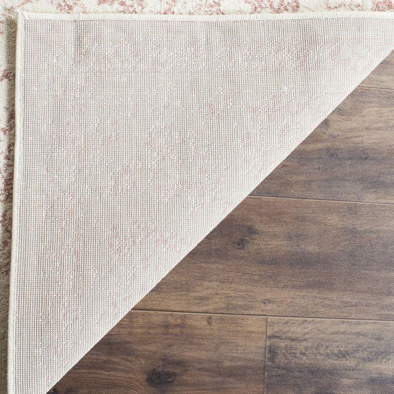 Adirondack ADR109 Machine Made Indoor Area Rug - Ivory/Rose - 11'x15' - Safavieh