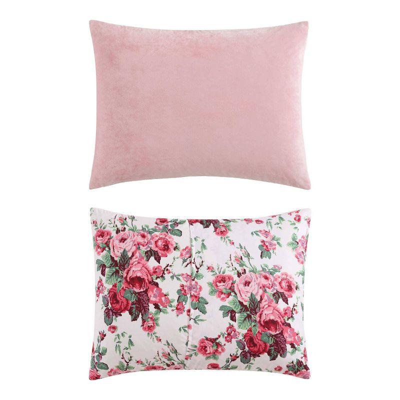 Betsey Johnson Betsey Johnson Solid Reversible Comforter Set