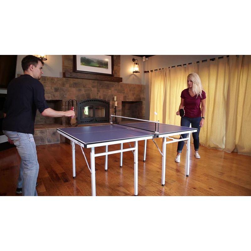 STIGA Space Saver Foldable Indoor Ping Pong Table - Compact Size with Regulation Quality