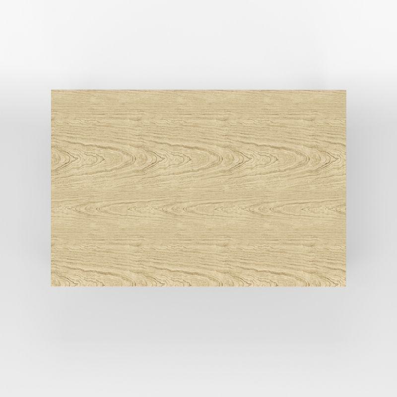 Glenwillow Home 48" Rectangular Solid Wood Dining Table in White/Natural