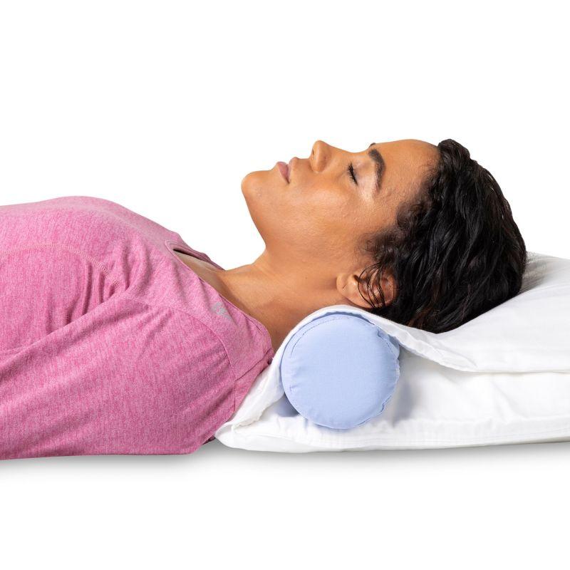 The Original McKenzie Cervical Roll by OPTP, Neck Support Pillow for Neck and Back Pain - Round Pillow for Sleeping Support and Cervical Pain Relief
