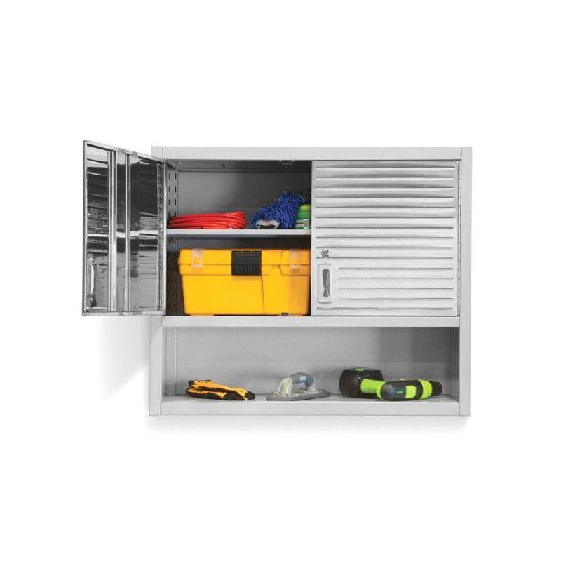 Seville Classics UltraHD Double Door Wall Cabinet, 36" W x 12" D x 30" H