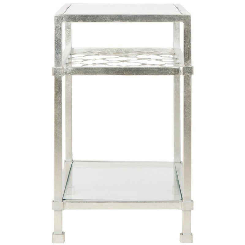 Hanzel Side Table - Silver - Safavieh.