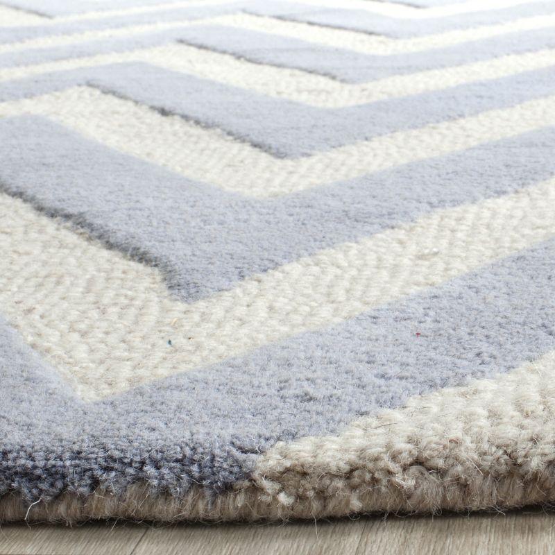 Cambridge CAM139 Tufted Indoor Area Rug - Light Blue/Ivory - 7'6"x9'6" - Safavieh