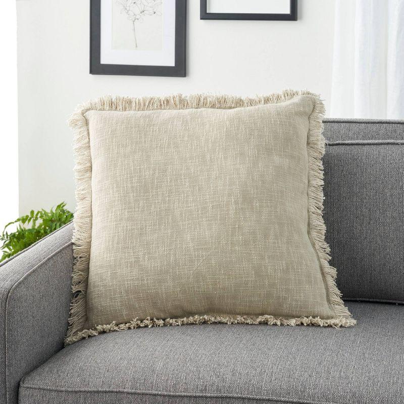 Printed Stonewash Throw Pillow - Nicole Curtis