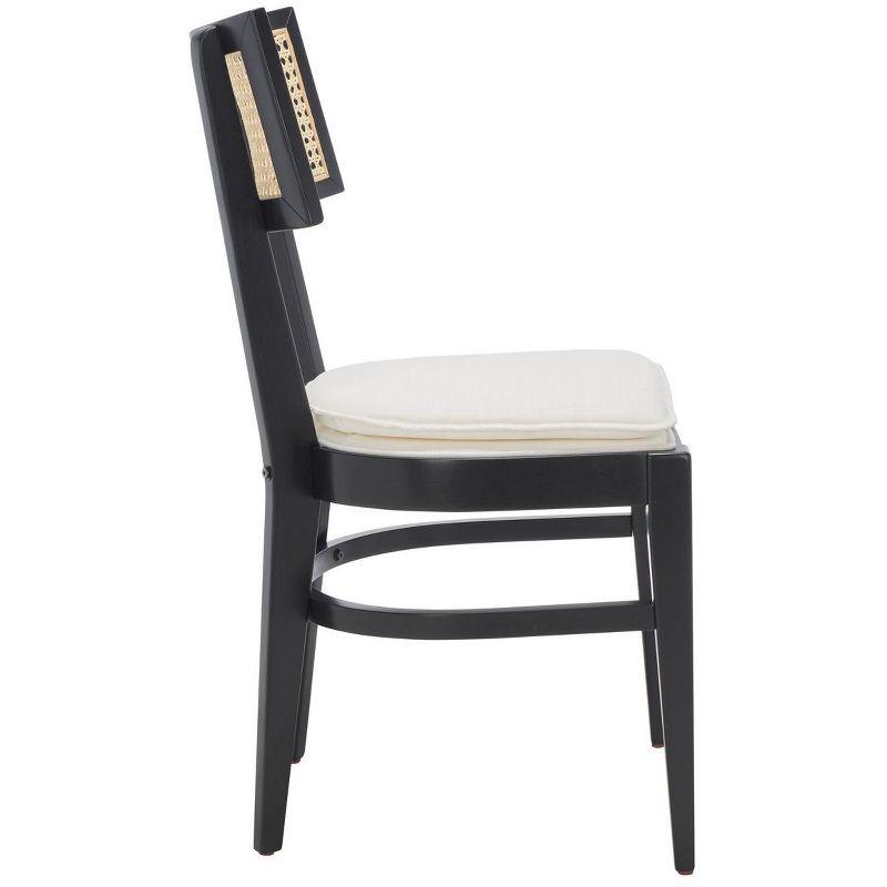 Galway Cane Dining Chair - DCH1007 - Black/Natural - Safavieh