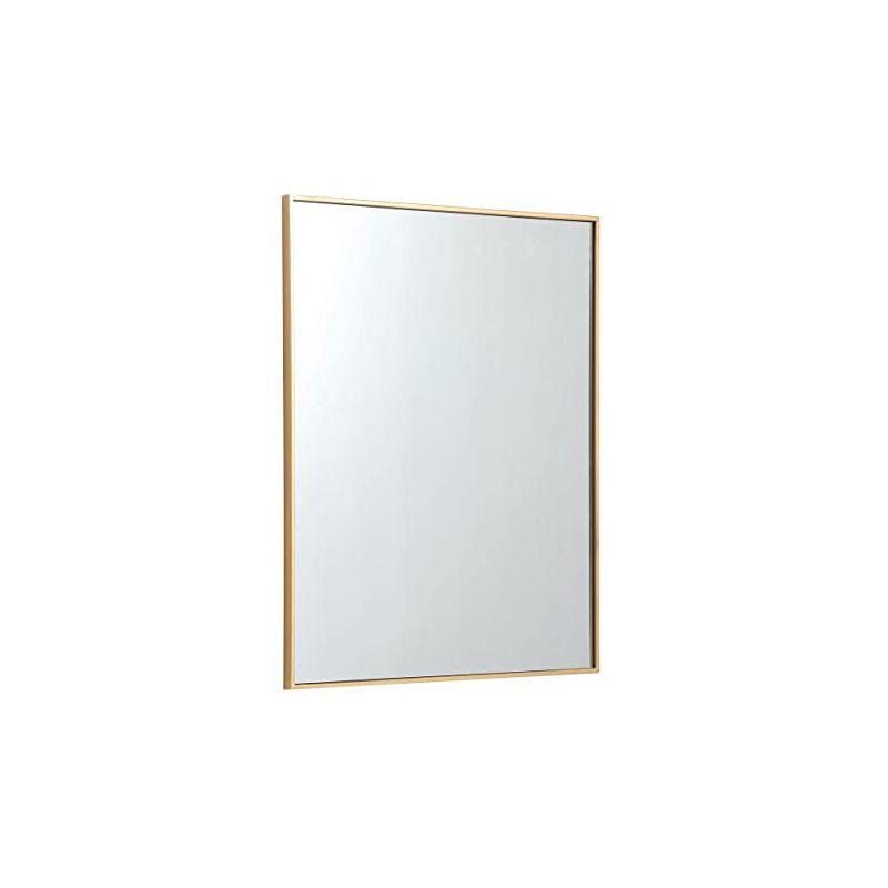 Elegant Lighting Metal frame rectangle mirror 30 inch x 36 inch in Blue