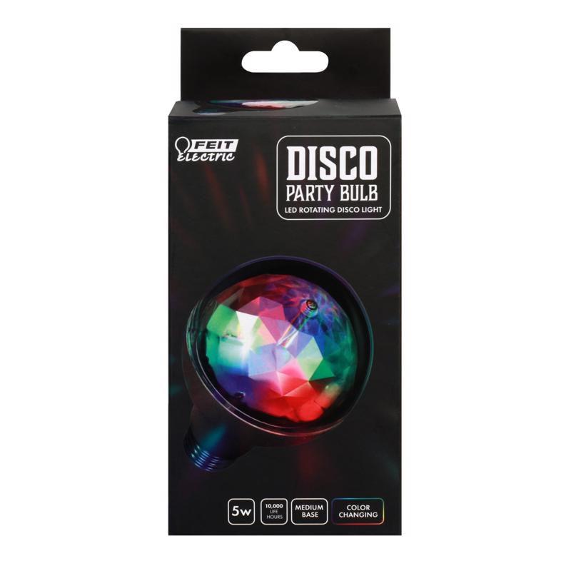 Feit Electric Color Changing LED Rotating Disco Party Bulb