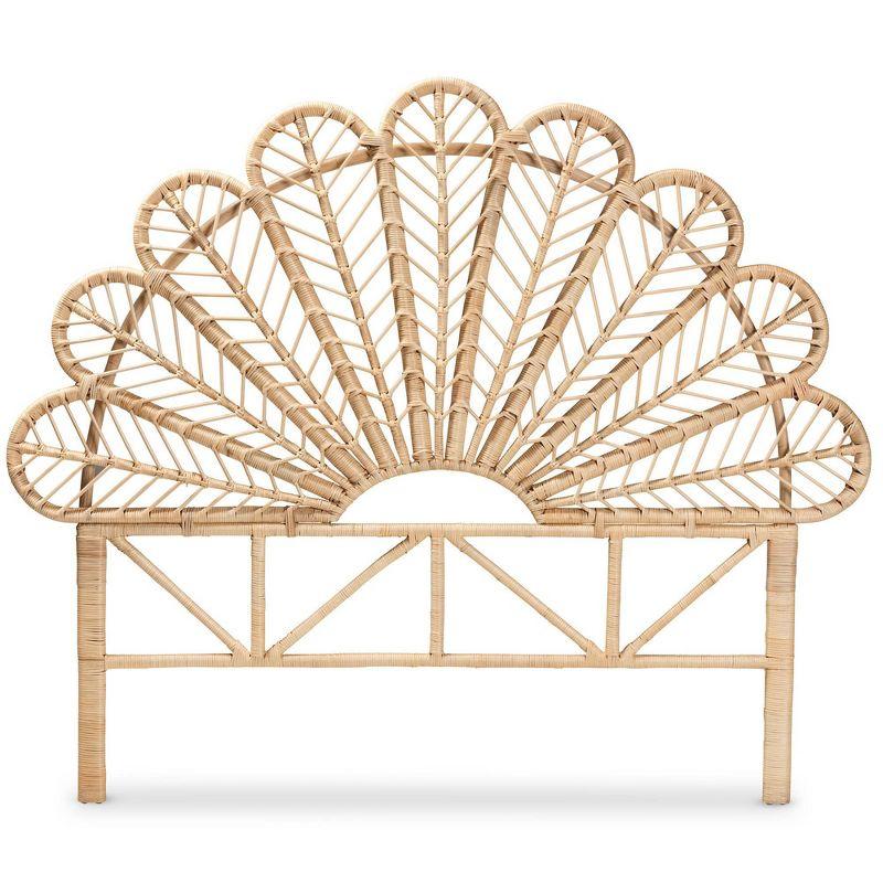 Bayou Breeze Variel Modern Bohemian Rattan Standalone Headboard