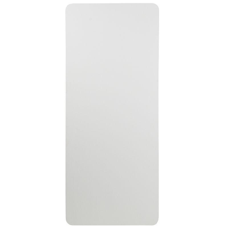 Flash Furniture 6-Foot Granite White Plastic Folding Table