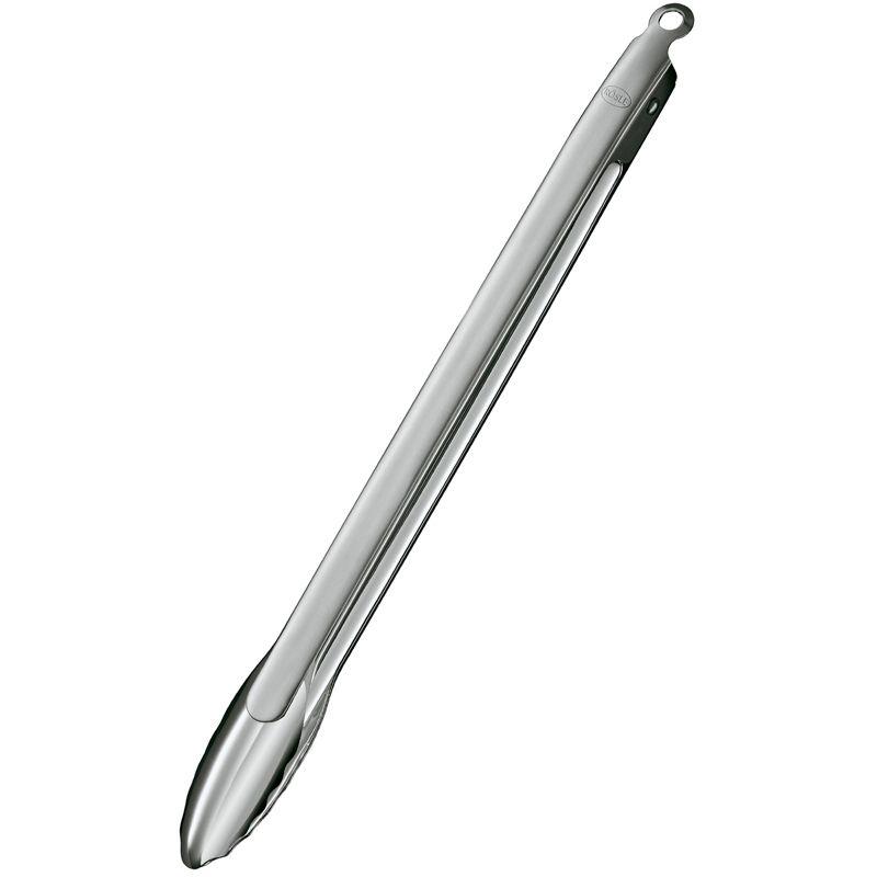Rosle 16 Inch Locking BBQ Tongs, Stainless Steel