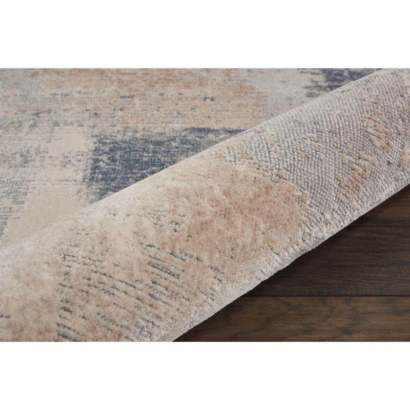 Nourison Rustic Textures Contemporary Abstract Indoor Area Rug Beige/Grey 5'3" x 7'3"