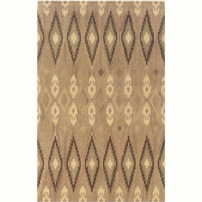 Oriental Weavers Anastasia Area Rug, 3-Feet 6-Inch by 5-Feet 6-Inch, Beige/Ivory