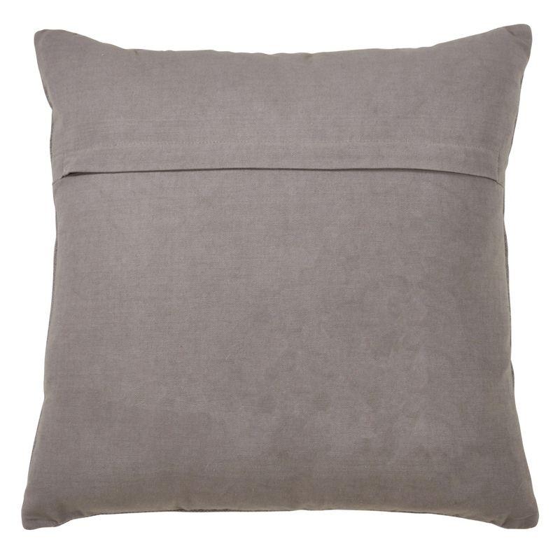 Saro Lifestyle Pom Pom  Decorative Pillow Cover