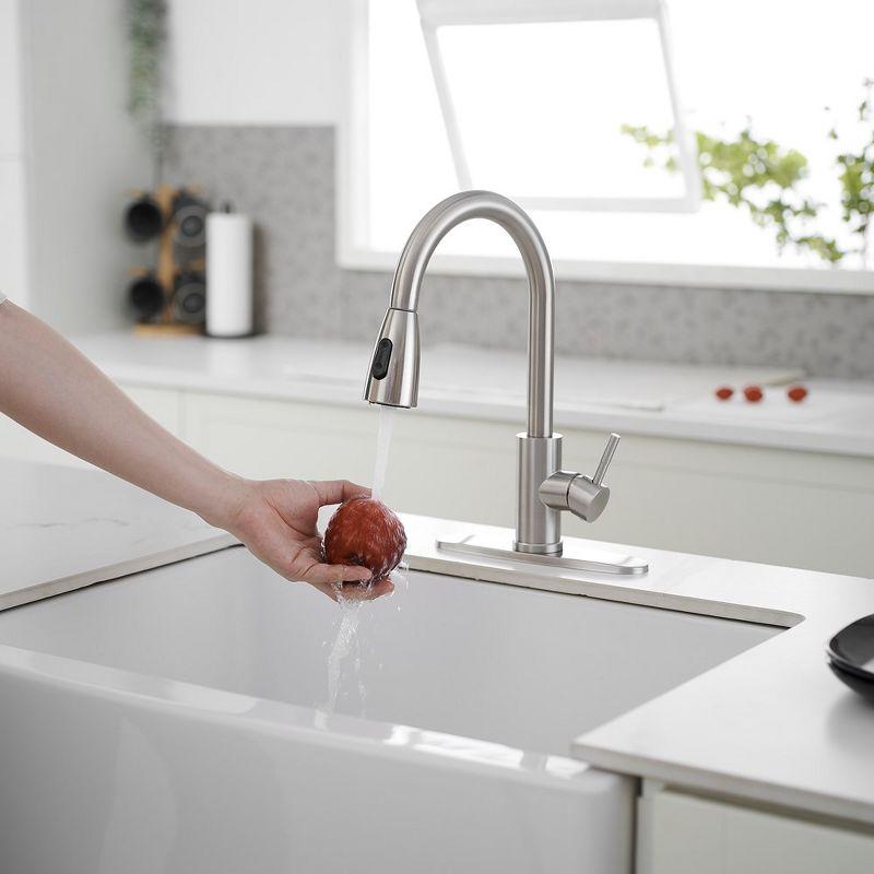 VIBRANTBATH Pull Out Kitchen Faucet