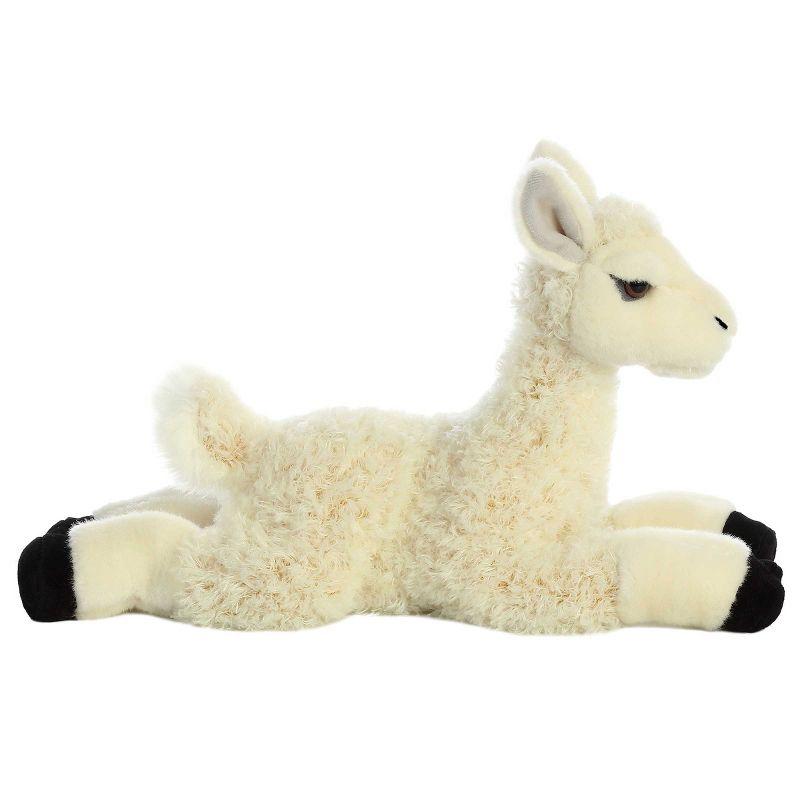 Aurora Flopsie 12" Llama Stuffed White Animal