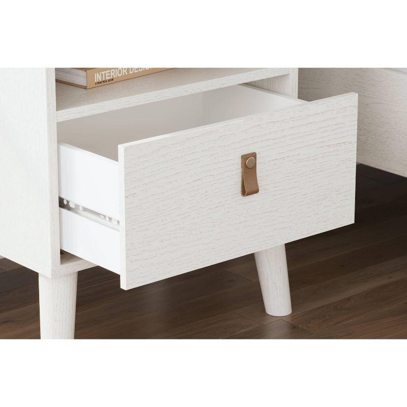 Vedant One Drawer Wood Nightstand