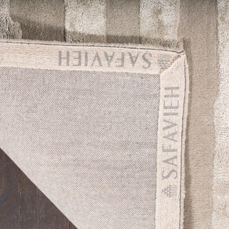 Soho SOH519 Hand Tufted Indoor Runner Rug - Grey - 2'6"x10' - Safavieh
